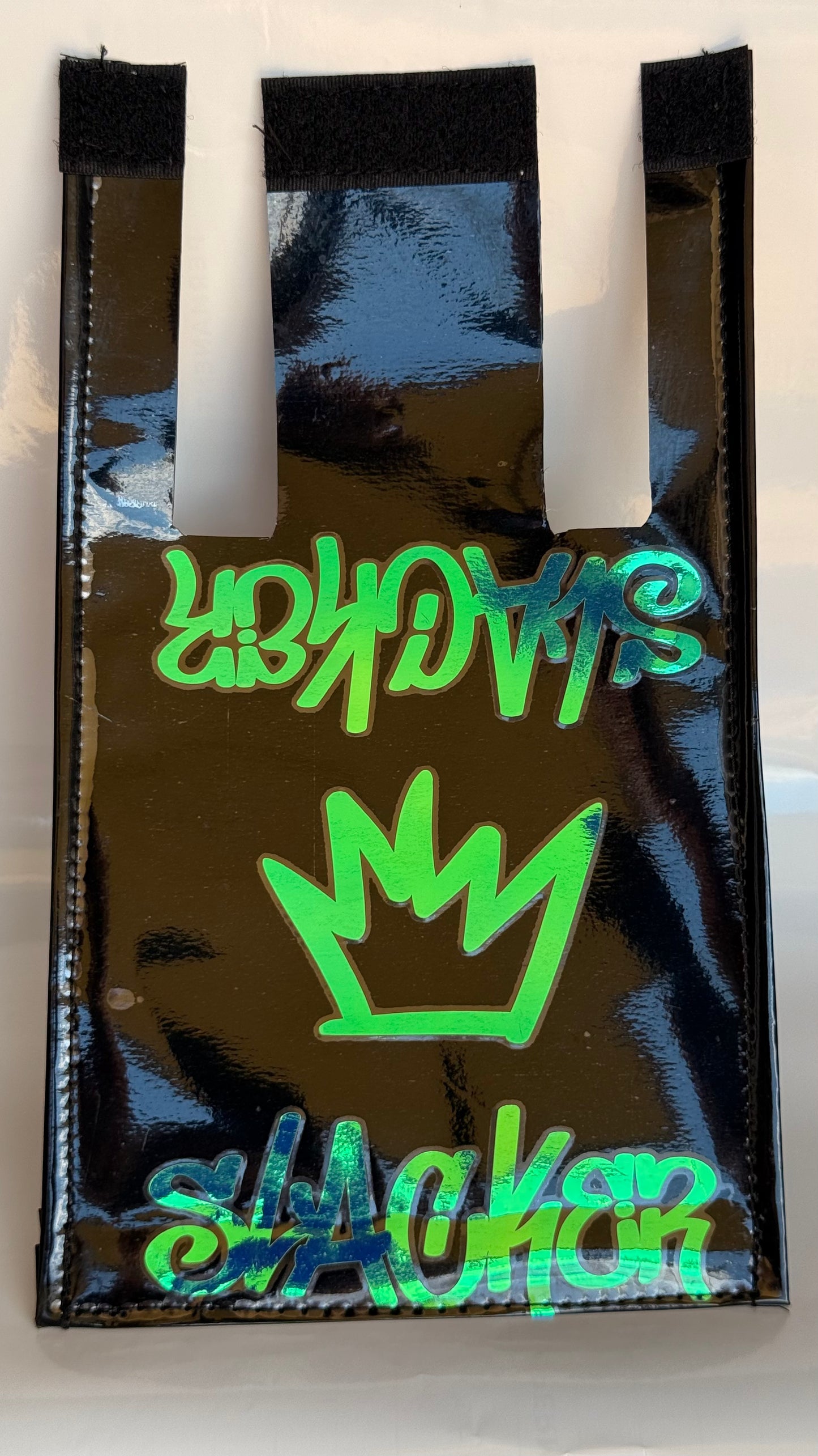 Crown SLACKER bar pad Black- Translucent Blue