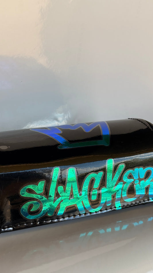 Crown SLACKER bar pad Black- Translucent Blue