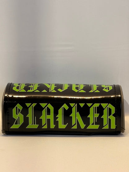 Black/Green SLACKER Thick bar pad