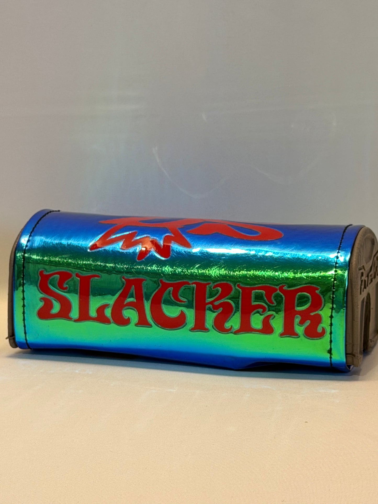 Blue Fade holographic/Red Thick bar pad