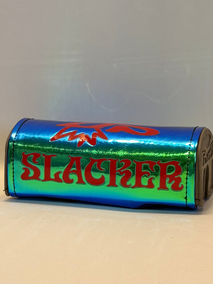 Blue Fade holographic/Red Thick bar pad