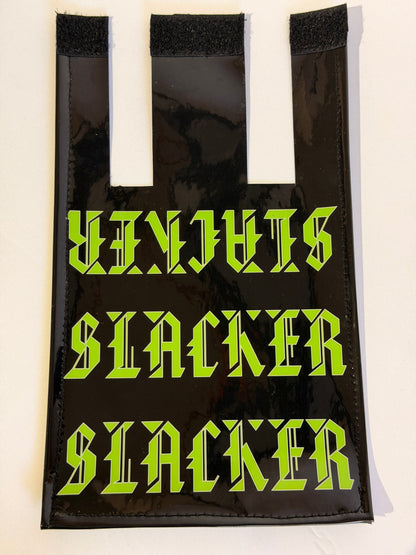 Black/Green SLACKER Thick bar pad