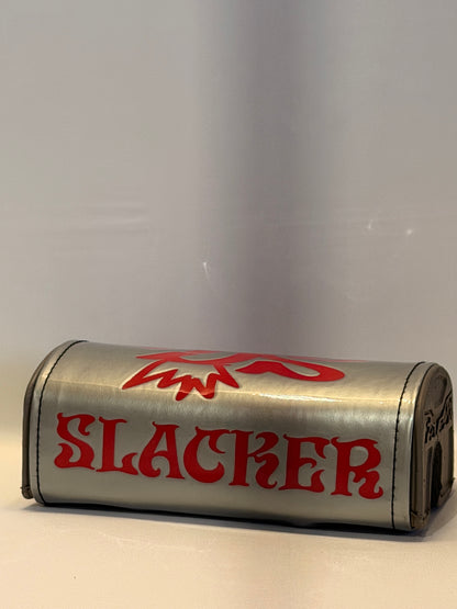 Silver/Red Thick bar pad