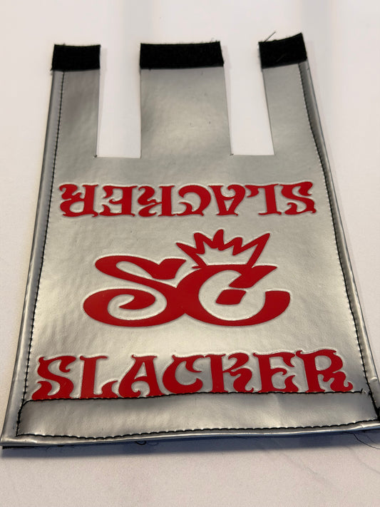 Silver/Red Thick bar pad