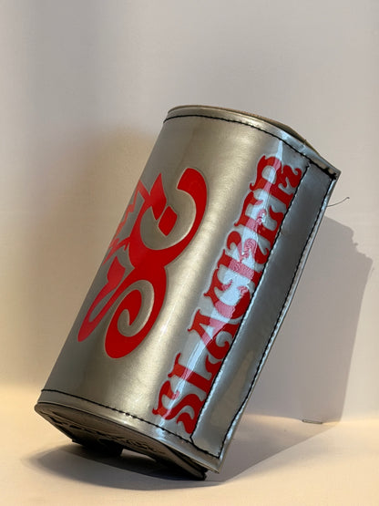 Silver/Red Thick bar pad