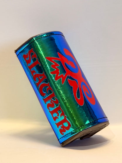 Blue Fade holographic/Red Thick bar pad