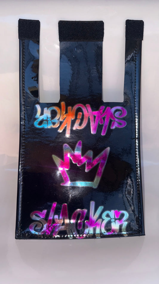 Crown SLACKER bar pad Black-Chrome Foil