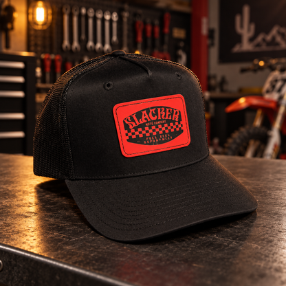 Red Checkered Snap-Back